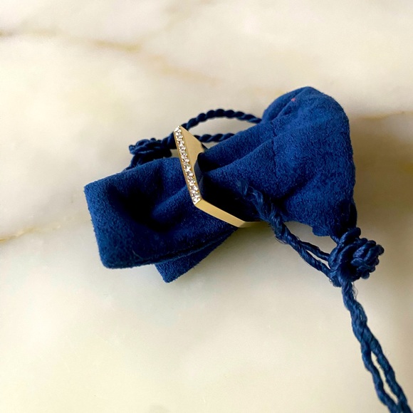 RARE EMILY P WHEELER PLATFORM DIAMOND RING - Picture 7 of 7